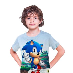 Polo con Diseño Sony para Niño Color Celeste - Sanllo
