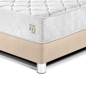 Cama Pocket Max 2 Plazas Champagne