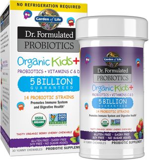 Probióticos Kids 5 Billion Garden Of Life 30 Unidades