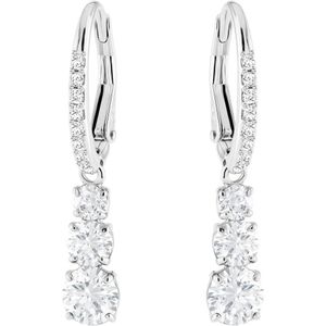 Swarovski joyas: collar y aretes de cristal trilogía, diseño atractivo