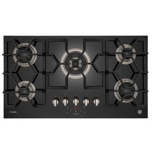 Cocina General Electric Profile PGP95KBG0 Empotrable a Gas Negro