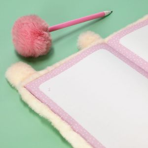 Cuaderno de Peluche con Lapicero