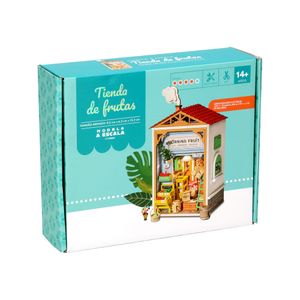 Tienda de Frutas Armable de Madera a escala