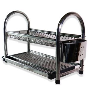 Escurridor Solangel SL-628 Acero Inoxidable 2 Niveles