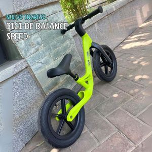 Bicicleta de Balance para Niños y Niñas 3 Años a Más Original Kub Verde