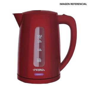 Hervidor Eléctrico Prima Rojo  KEP0301 PR