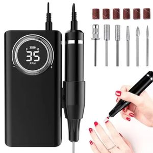 Pulidor  de Uñas Portátil Recargable con Cabezales