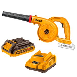 Sopladora Inalambrica 20v + Bateria y Cargador Ingco CABLI200281