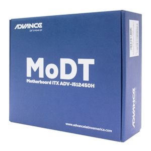 Placa madre Advance MoDT incorpora procesador Core i5-12450H 2.00/4.40GHz, HDMIx2/DP/VGA
