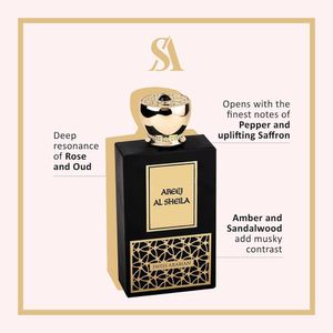 Swiss Arabian Areej Al Sheila - Fragancia EDP aroma seductor y duradero