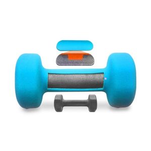 Set de mancuernas de neopreno PROIRON de 1KG 4KG Y 5KG + Rack