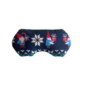 Pack Natuterapia Navideño: Almohadilla Estándar + Antifaz Terapéutico + Vela de Soja (Elfos)