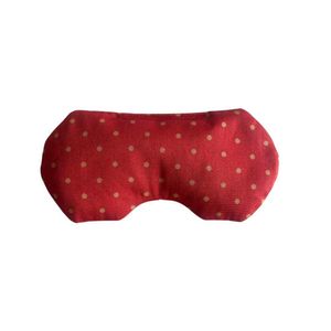 Pack Sanador Navideño: Antifaz Terapéutico + Corazón de Semillas+ Vela de Soja (Rojo)