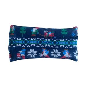 Pack Relajante Navideño: Antifaz Terapéutico + Almohadilla Estándar de Semillas Natuterapia (Elfos)