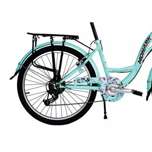 Bicicleta Monark Para Mujer Romantic Teen Aro 24  Verde