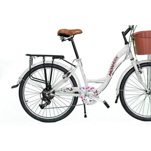 Bicicleta Monark Para Mujer Romantic Teen Aro 24  Gris