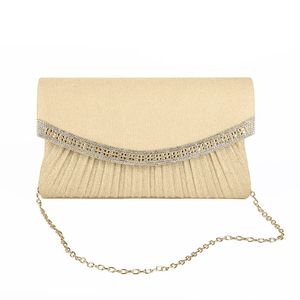 Cartera para fiesta Mujer 8074 CHAMPAGNE