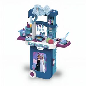 Juguete Set De Cocina y Maleta 3 En 1 Frozen II