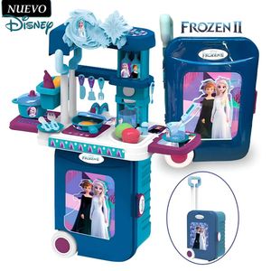 Juguete Set De Cocina y Maleta 3 En 1 Frozen II