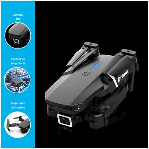 Dron Profesional E88 Pro RC 4K con Cámara Dual y Rotación | Negro