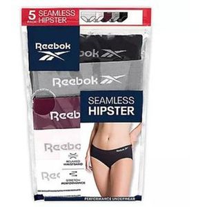 Calzones sin costuras Reebok Seamless Hipster - Packx5
