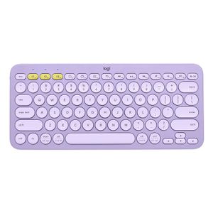 Teclado Logitech K380 Bluetooth Inalámbrico Español Lavanda 920-011150