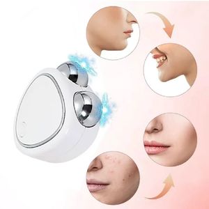 Masajeador para el Rostro con Microcorriente + Gel Conductor de Regalo  BLANCO