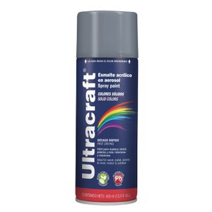 Pintura Spray Color Gris Ultracraf 40032