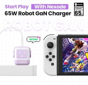 Cargador USB-C Ugreen Robot 65w Gan Nexode MacBook iPhone CD361 - 35314