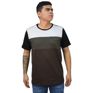 Polo Manga Corta Hombre Liam Elenex Marron