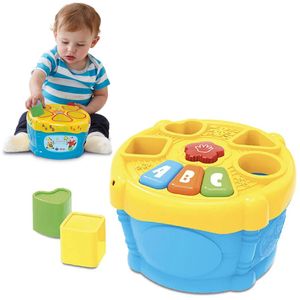 Tambor Musical para Didáctico con Figuras para Bebé