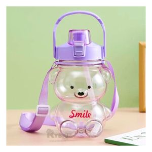 Tomatodo Hidratante con Diseño de Oso Smile Color Morado