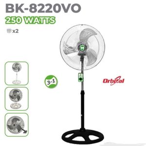 Ventilador BOSSKO Orbital 3 en1 BK-8220VO De 18 " 250W