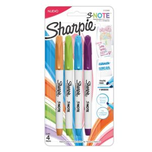 Resaltador 4 Colores Intensos Sharpie 2132980