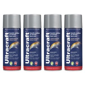 Pintura Spray Color Aluminio Ultracraft 40030