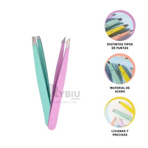 Set Liviano de 4 Pinzas en Multicolor Y+Papel de Regalo
