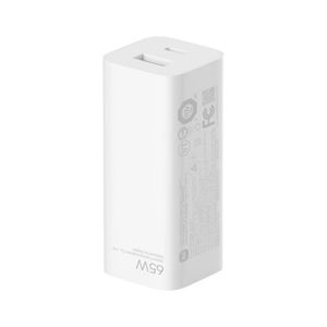 Cargador USB-C y USB-A Carga Rápida Xiaomi Gan Charge 65W Blanco 36012