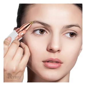 Depilador Portatil para Cejas en Blanco Y+Papel de Regalo