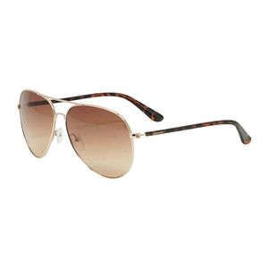 Lentes de Sol Calvin Klein  Aviador Ck19314s 717 Color Dorado-Marron Talla 60mm