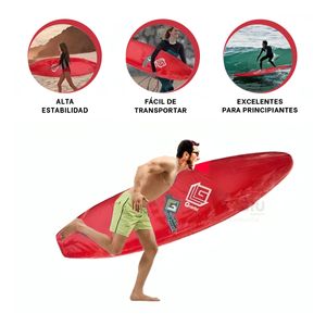 Tabla Hidrodinamica para Surfistas en Rojo Y+Agendita