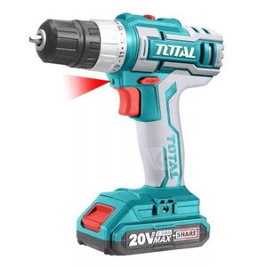 Taladro Inalámbrico 20V con Bateria y Cargador Total TDLI20024