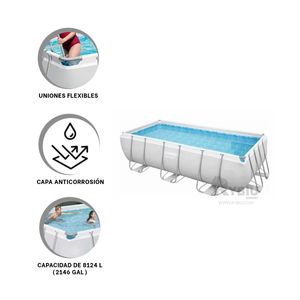 Piscina Compacta y Funcional en Plomo Y+Papel de Regalo