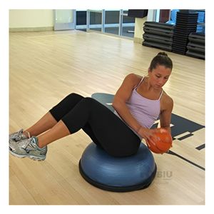 Pelota para Equilibrio Bosu de 65cm en Color Azul