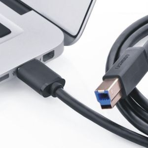Cable Ugreen USB-A a USB-B para impresora Discos 2metros US210 - 10372