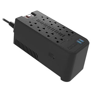 Estabilizador Forza 8 tomas 1200VA Fvr-1222USB