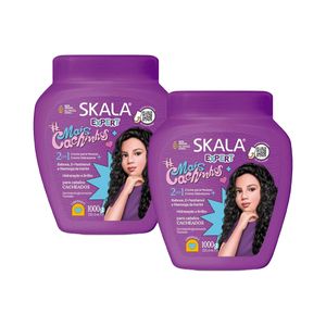 Crema Tratamiento Capilar Mais Cachinhos Skala Expert 1000G 2 Unid