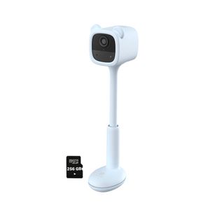 Monitor de Bebé BM1 1080P Ezviz Celeste Wifi Inalámbrico Batería 256GB