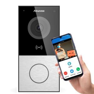 Intercomunicador Smart Akuvox E12S - Habla y abre desde tu celular