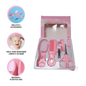 Kit de Higiene y Cuidado Infantil en Color Rosado Y+Agendita
