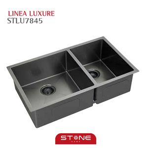 Lavadero De Acero Luxure STLU7845 Stone